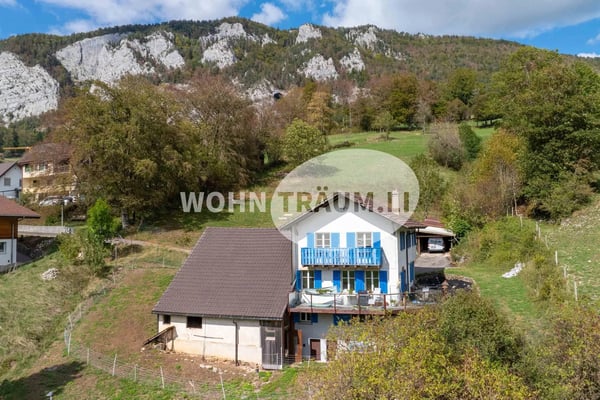 5-Zimmer Einfamilienhaus mit Landreserve in Welschenrohr