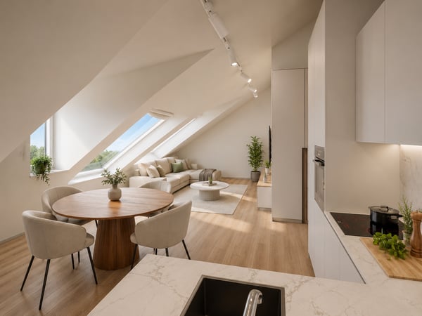 Magnifique 3.5 pièces neuf en attique (lot 5) 2