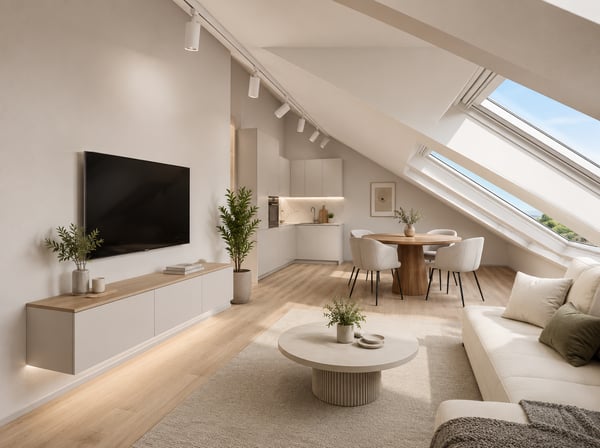 Magnifique 3.5 pièces neuf en attique (lot 5) 1
