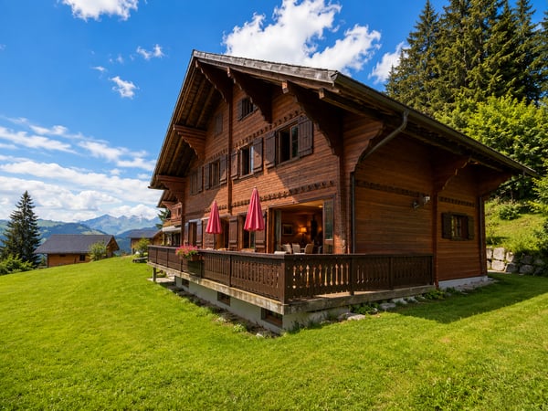 Chalet familial meublé avec jacuzzi et sauna aux Mosses 1