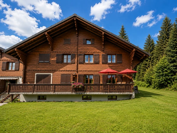 Chalet familial meublé avec jacuzzi et sauna aux Mosses 2