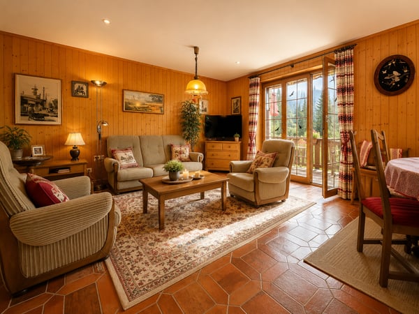 Chalet familial meublé avec jacuzzi et sauna aux Mosses 5