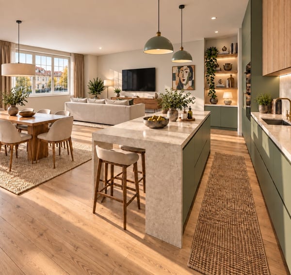 3.5 pièces neuf de 116 m² (lot 1) 3