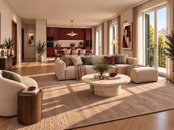 Spacieux 2.5 pièces avec grande balcon (lot 4) 3