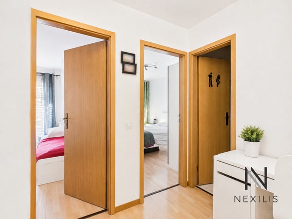 3,5 pièces avec jardin, balcon et 2 places de parc 8