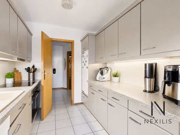 3,5 pièces avec jardin, balcon et 2 places de parc 5