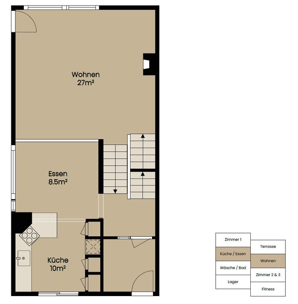 Charmantes 5.5-Zimmer-Doppeleinfamilienhaus an ruhiger Lage in Horgen 22