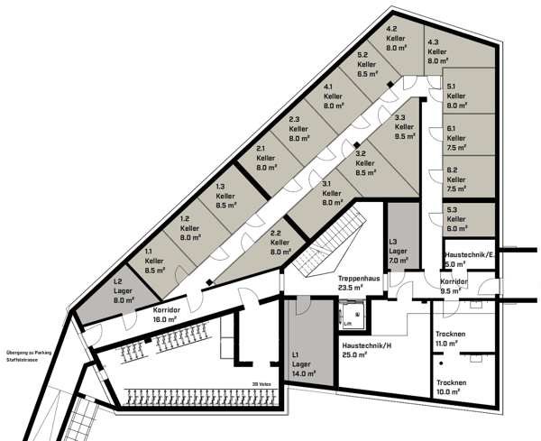 Moderne 3.5-Zimmer-Wohnung mit Balkon in Zürich nähe Sihlcity 16