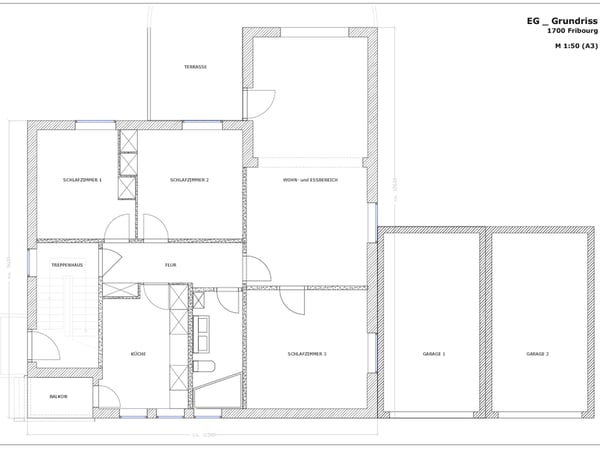 Parc Guintzet: Maison 2 appartements / Haus mit Garten in Fribourg 19