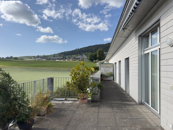 4.5-Zimmerwohnung mit grosser Sonnenterrasse im Attikageschoss
