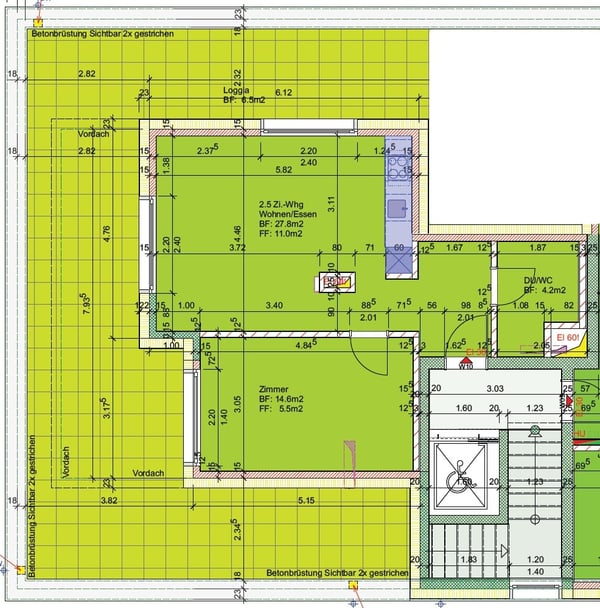 Moderne 2.5-Zimmer-Dachwohnung im Neubau – sofort verfügbar in Wil SG 11