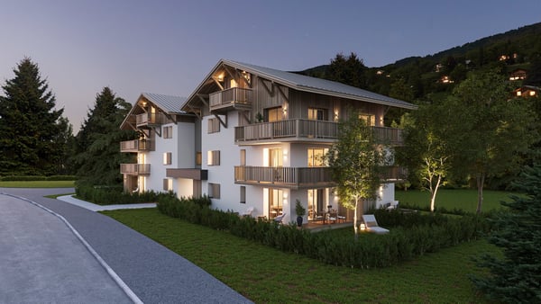SAMOËNS – Magnifique duplex 4 pièces cabine de 98 m² avec 3 balcons – Prix de lancement 2