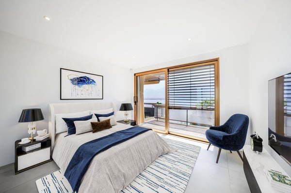 3.5 pièces rénové de 86m2, vue lac panoramique et balcon 25 m 9