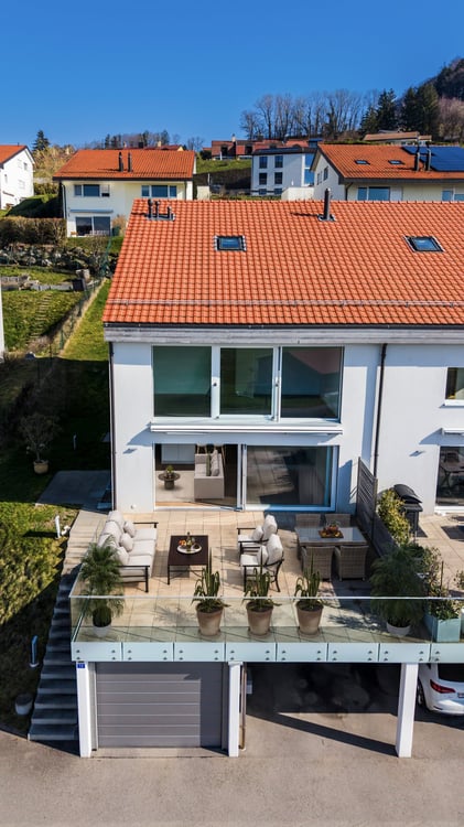 Villa familiale contemporaine avec vue panoramique sur le Léman – Aran 6