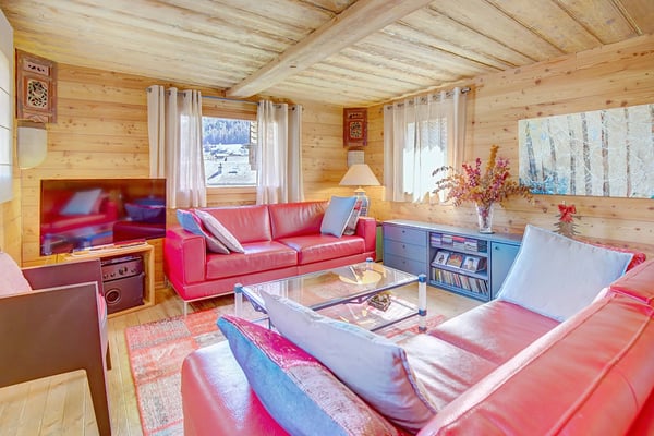 In the old village of Nendaz, semi-detached house with great character! 1