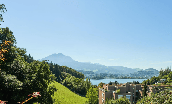 Stunning 5.5-Room Furnished Attic Apartment with Panoramic Views in Luzern