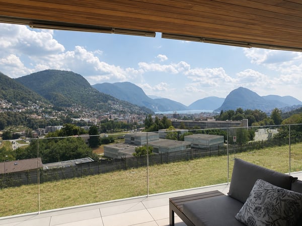 Vivere sopra Lugano - esclusivo appartamento di design con terrazza panoramica 14