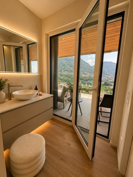Vivere sopra Lugano - esclusivo appartamento di design con terrazza panoramica 10