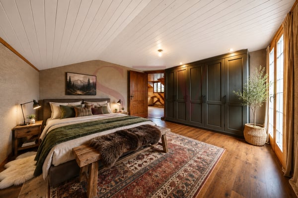 2 logements de 3.5 pièces - Chalet de caractère avec vue dégagée 9