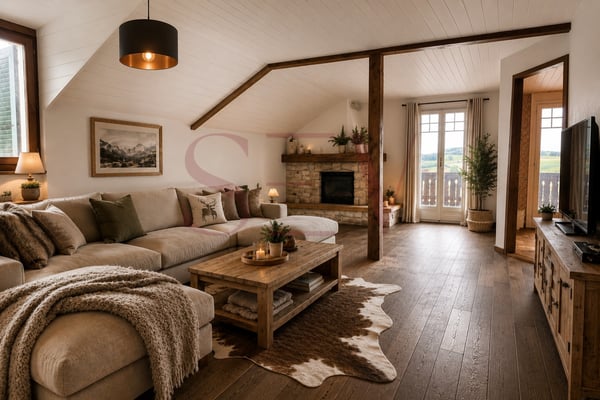 2 logements de 3.5 pièces - Chalet de caractère avec vue dégagée 7