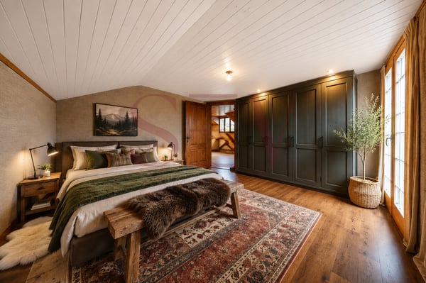 2 logements de 3.5 pièces - Chalet de caractère avec vue dégagée 9