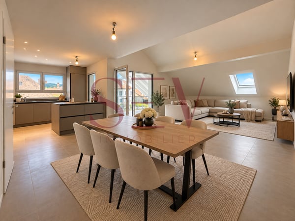 Superbe appartement traversant de 4.5 pièces 1
