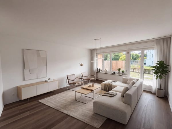 Frisch renoviert Gartenoase 1