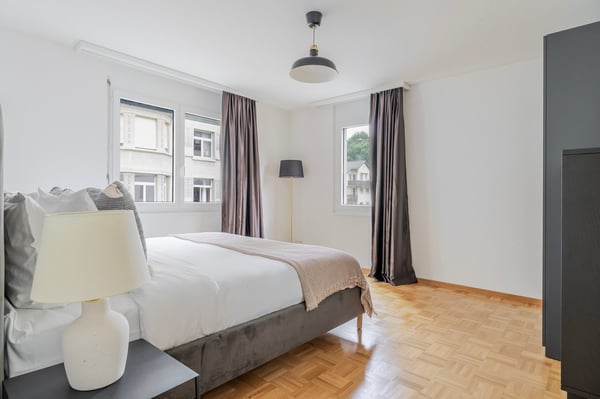 Bright & Modern 3-Room Apartment with Balcony 17