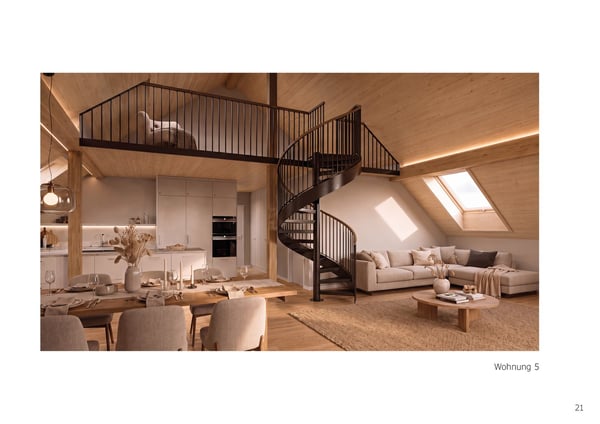 3.5-Zimmer Boutique-Eigentumswohnung mit Galerie im Bauernhaus-Stil - Hasle b.Burgdorf 1