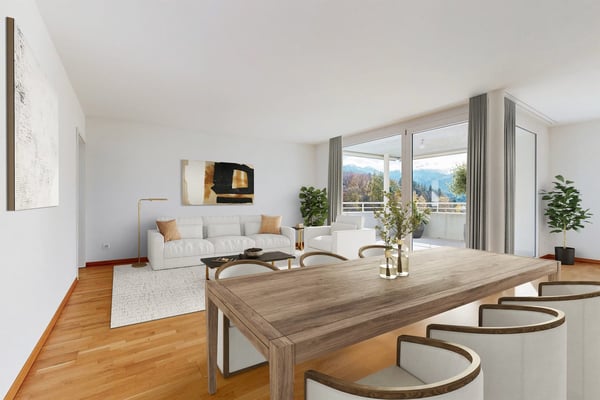 Magnifique appartement 2.5 pièces avec vue sur les montagnes à Bulle 9