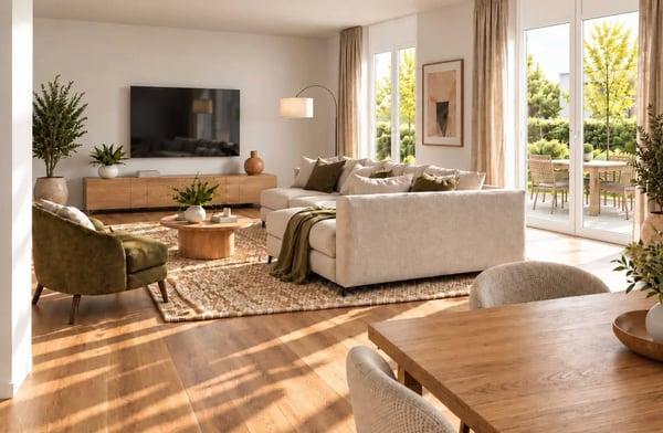5.5-Zimmer-Doppelhaushälfte mit bis zu 61m² grossen Terrasse in Thürnen kaufen 3