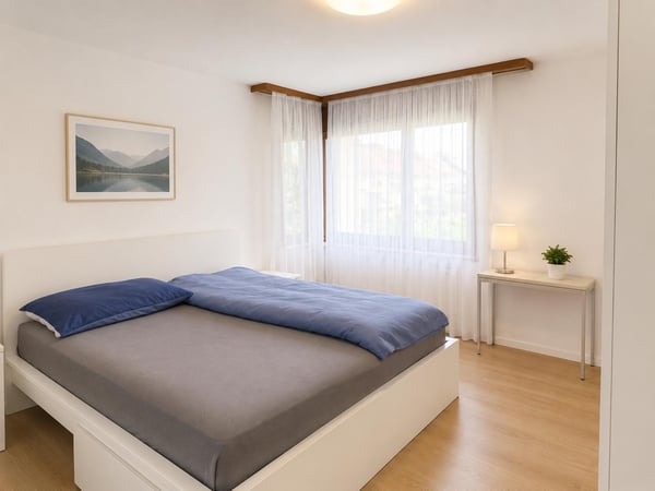 Helle 4.5-Zimmerwohnung mit Balkon und Aussicht in Schöfflisdorf 9