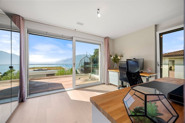 Duplex-attique d'exception avec vue panoramique sur le Léman 11