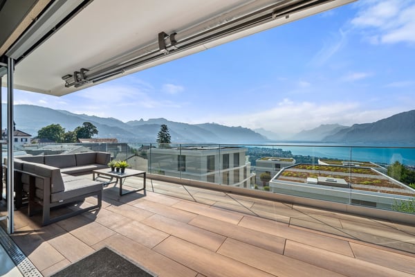 Duplex-attique d'exception avec vue panoramique sur le Léman 3