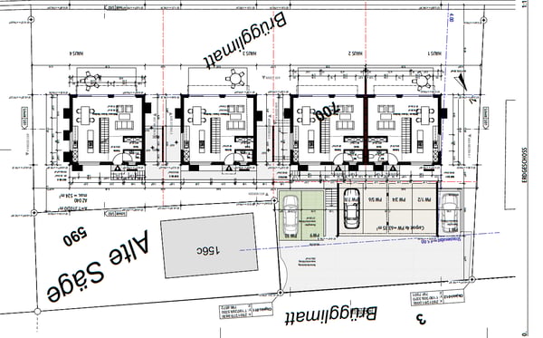 Bauland in Niedermuhlern – Grundstück  1'300 m² für 4 x EFH 7