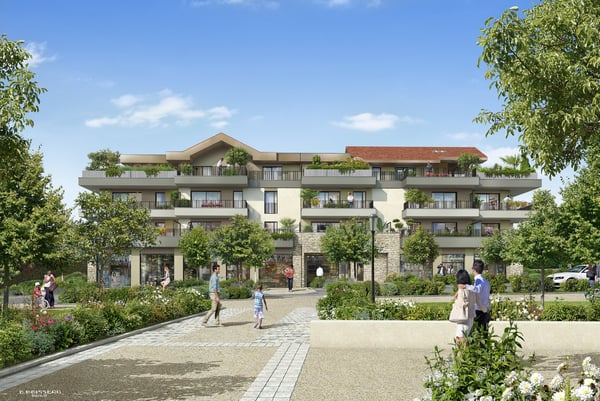 Appartement 4 pièces avec terrasse de 40 m²