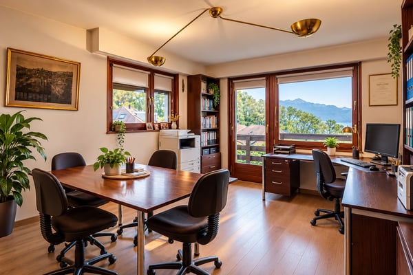 Belle villa mitoyenne de 6.5 pièces avec vue imprenable sur le lac à Belmont-sur-Lausanne 9