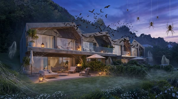 Villa neuve de 4,5 pièces avec jardin et vue lac à Hauterive