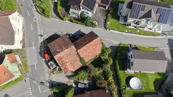 *Projektstudie vorhanden* Attraktives Bauland in der Kernzone von Wangs 3