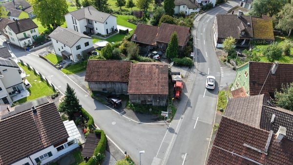 *Projektstudie vorhanden* Attraktives Bauland in der Kernzone von Wangs 1