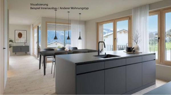 NEUBAU 3½-Zimmer-Neubauwohnung mit Garten im Projekt PRADA, Seewis 4
