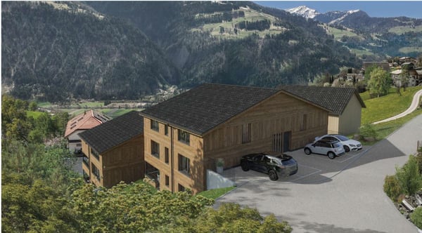 NEUBAU 3½-Zimmer-Neubauwohnung mit Garten im Projekt PRADA, Seewis 5