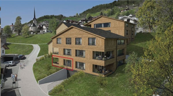 NEUBAU 3½-Zimmer-Neubauwohnung mit Garten im Projekt PRADA, Seewis 6