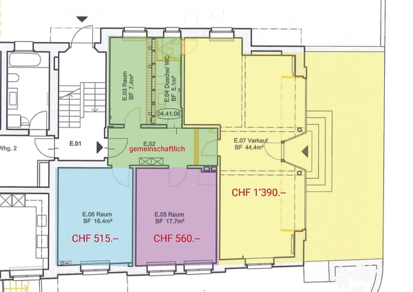 Gewerberaum an zentraler Lage zu vermieten - 16.5m² 3
