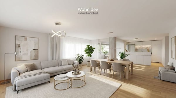 Helle 4.5-Zimmer-Wohnung mit Loggia in Mels kaufen 2