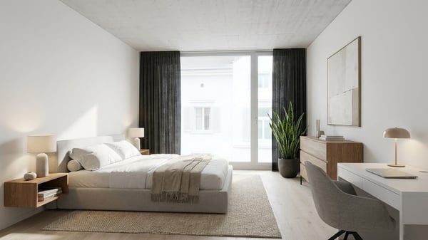 3.5-Zimmer mit Loggia und Bergsicht in Mels mieten 6