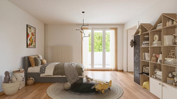 LICHTDURCHFLUTETE 3 ZIMMER-WOHNUNG AN GUTER LAGE 2