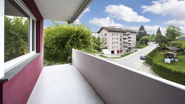 3 ZIMMER WOHNUNG IM RUHIGEN UND IDYLLISCHEN RORSCHACHERBERG 6
