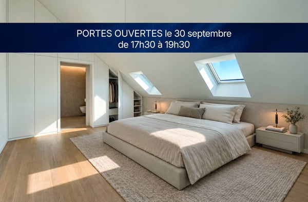 Spacieux séjour et grandes chambres pour ce 3.5 pièces en duplex 5