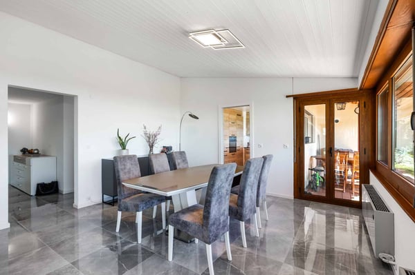 Villa familiale de plain-pied avec vue panoramique sur le Léman 4